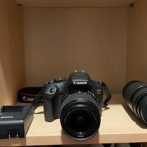 Canon EOS Rebel T7 DSLR Camera